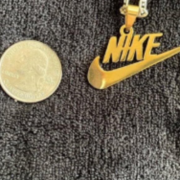 NIKE: Gold chain necklace - Picture 5 of 9